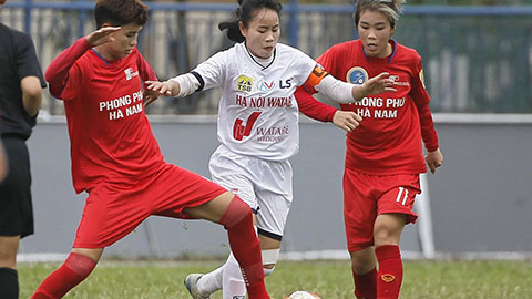 Giải bóng đá nữ cúp QG 2021: Cầm chân Phong Phú Hà Nam, Hà Nội I nhất bảng A